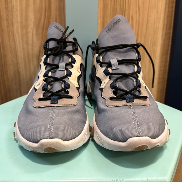 Size 13 2019 Nike react element 55 indigo fog sneakers - Picture 4 of 12